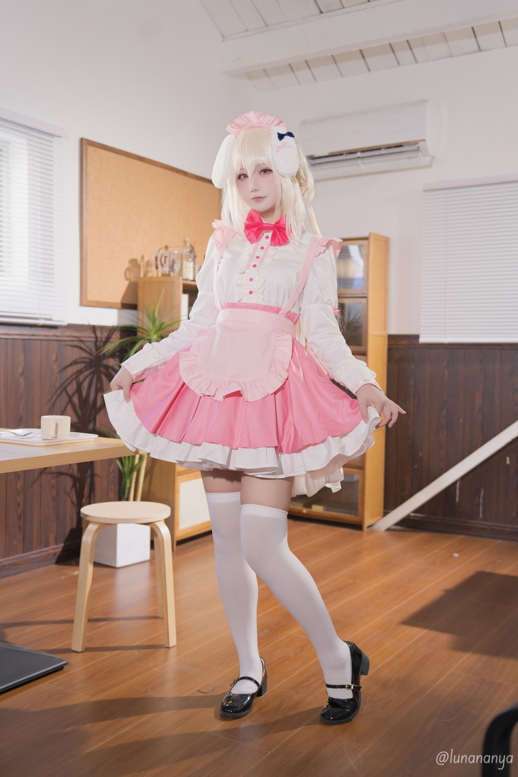 lunananya - No.047 巧克甜恋 御园莓华[23P]-XikXak